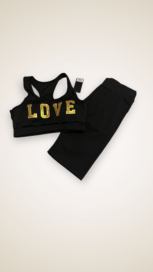 Black & Gold Love Set